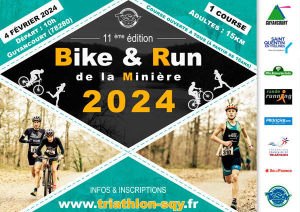 Bike and Run 2024 Flyer
