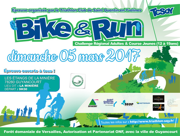 Bike and Run TCSQY 2017 Flyer