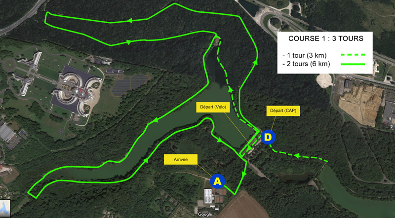 Parcours BandR 15km