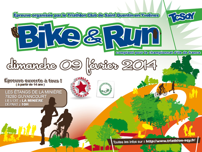Bike and Run TCSQY 2014 Flyer