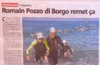 Triathlon de la Cinarca 2013 > Romain Pozzo Di Borgo s'impose à nouveau
