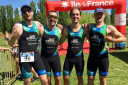 Triathlon de Verneuil sur Seine XS par équipes et S individuel