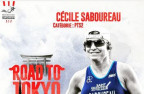 Cécile privée des JO Tokyo 2021.
