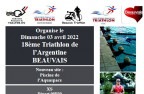 18° triathlon de l'Argentive Beauvais.