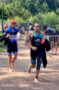 Triathlon du lac des Sapins.