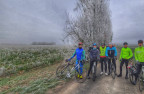 Sorties vélo hivernales de début d'année.