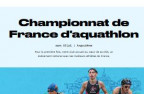 Championnat de France d'aquathlon 2025.