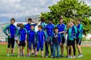 Les jeunes du TCSQY à l'entrainement